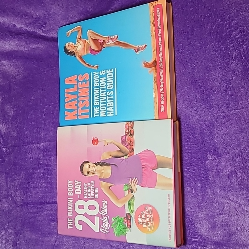 🪩 New Kayla Itsines Bikini Body Guide Fitness Books Set of 2
